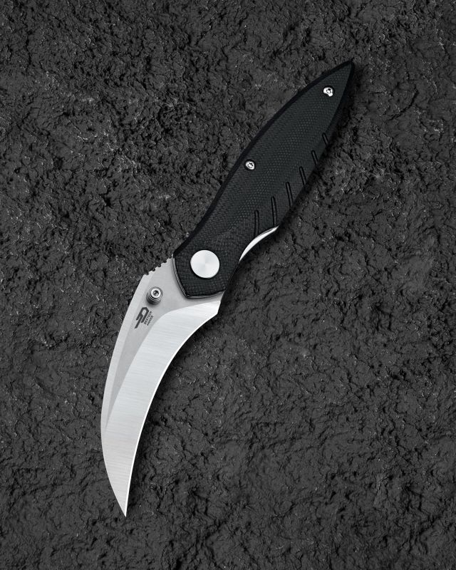 BESTECH Zatvárací nôž MANTIDAE LinerLock - black (BG60A)