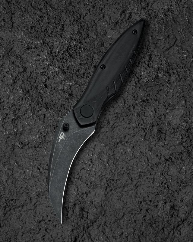 BESTECH Zatvárací nôž MANTIDAE LinerLock Black SW - black (BG60D)