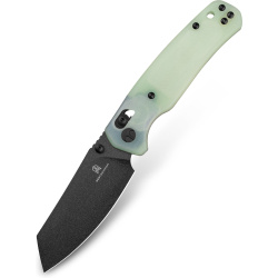 BESTECH Zatvárací nôž CICADA'S WING BarLock Black - jade (BMK06A)