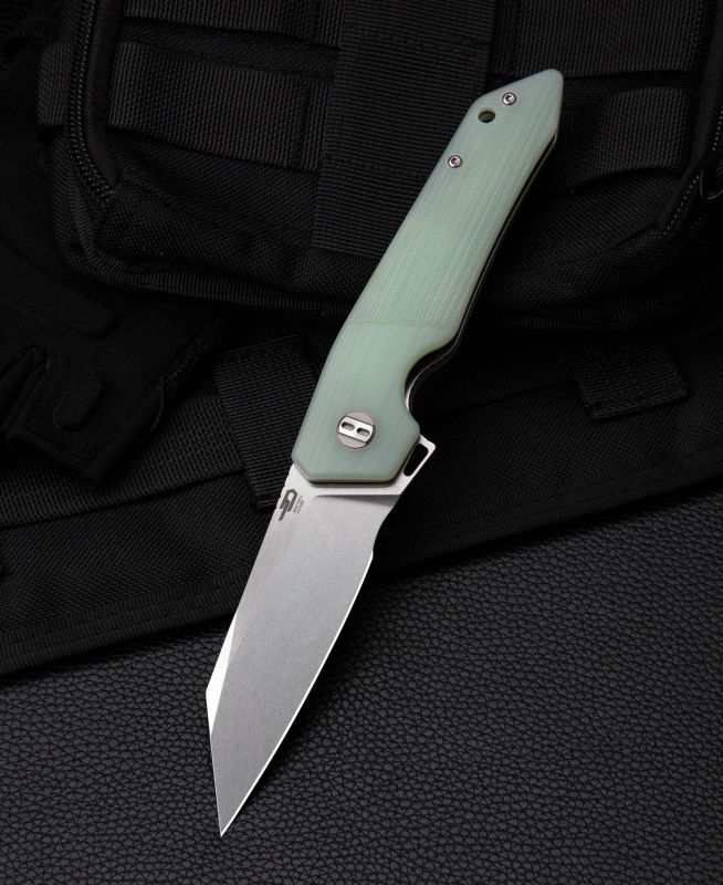 BESTECH Zatvárací nôž BARRACUDA LinerLock - transparent (BG15D-1)