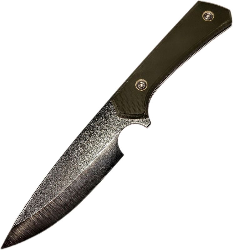 IVALDI CUSTOM Nôž s pevnou čepeľou Werx 2 N690/G10 -  OD Green