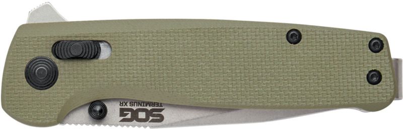 SOG Zatvárací nôž Terminus XR - green (SOGTM1022BX)