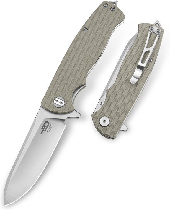 BESTECH Zatvárací nôž GRAMPUS LinerLock - beige (BG02C)