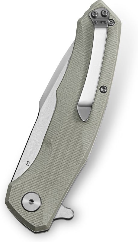 BESTECH Zatvárací nôž WARWOLF LinerLock - beige (BG04C)