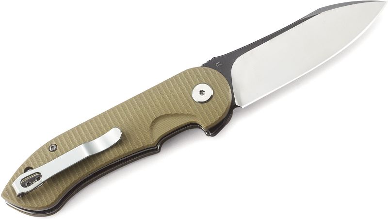 BESTECH Zatvárací nôž TORPEDO LinerLock - beige (BG17B-1)