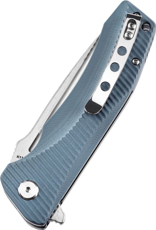 BESTECH Zatvárací nôž MAKO LinerLock  - grey (BG27C)