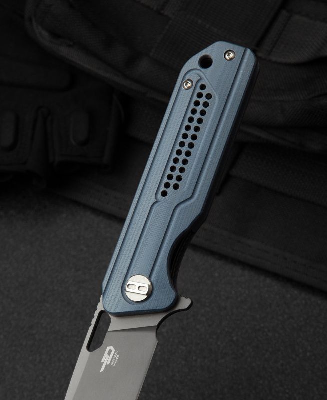 BESTECH Zatvárací nôž CIRCUIT LinerLock Grey titanized - grey (BG35B-2)