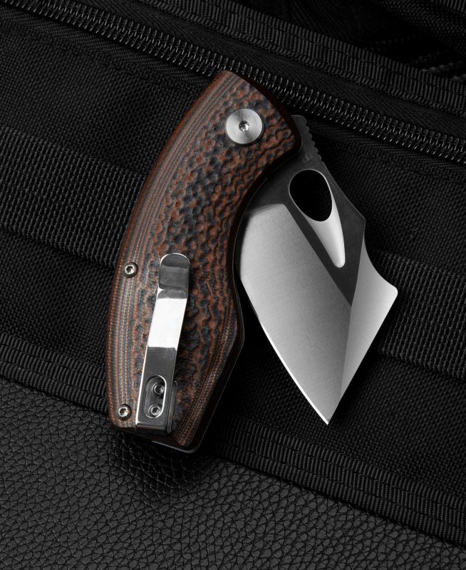 BESTECH Zatvárací nôž LIZARD LinerLock - black / orange (BG39A)