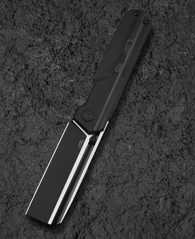 BESTECH Zatvárací nôž TARDIS LinerLock Black - black (BG54A)