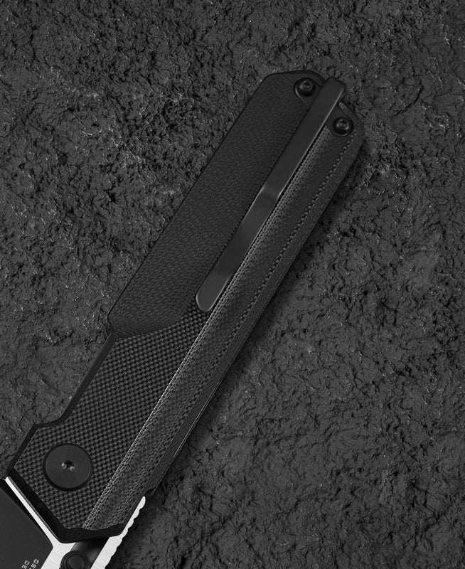 BESTECH Zatvárací nôž TARDIS LinerLock Black - black (BG54A)