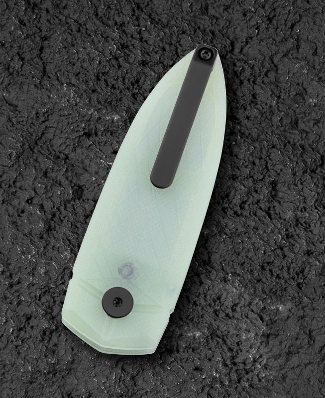 BESTECH Zatvárací nôž QUQU ButtonLock - jade (BG57A-6)