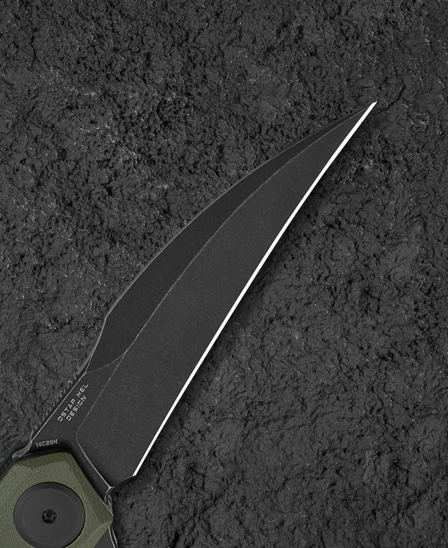 BESTECH Zatvárací nôž IVY LinerLock - OD green (BG59C)