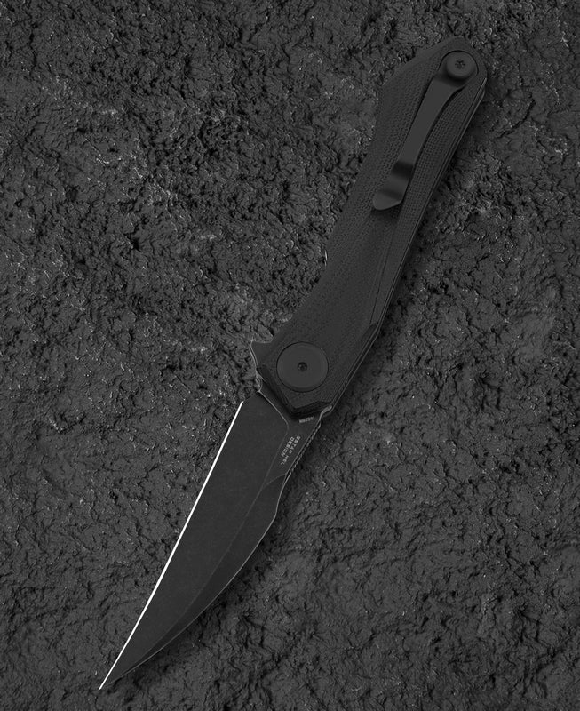 BESTECH Zatvárací nôž IVY LinerLock Black - black (BG59E)