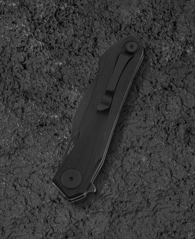 BESTECH Zatvárací nôž IVY LinerLock Black - black (BG59E)