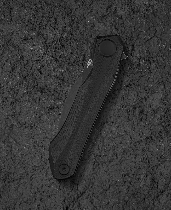 BESTECH Zatvárací nôž IVY LinerLock Black - black (BG59E)