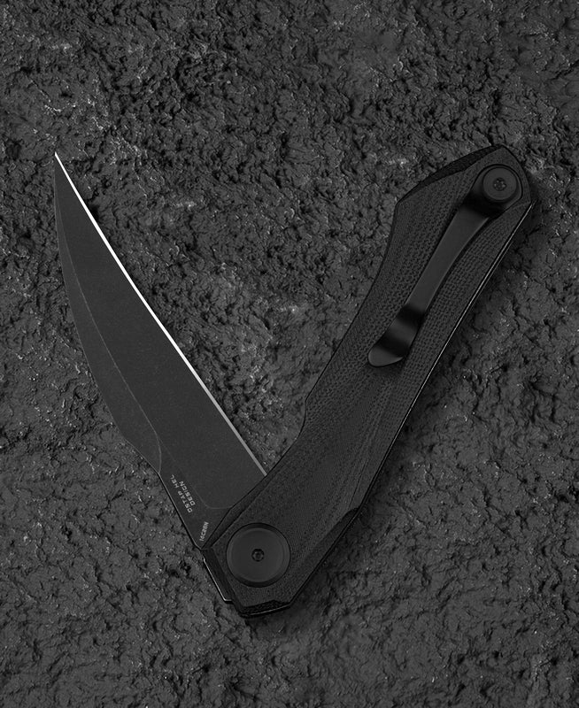 BESTECH Zatvárací nôž IVY LinerLock Black - black (BG59E)