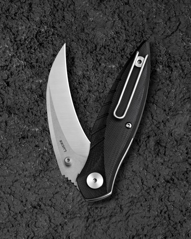 BESTECH Zatvárací nôž MANTIDAE LinerLock - black (BG60A)