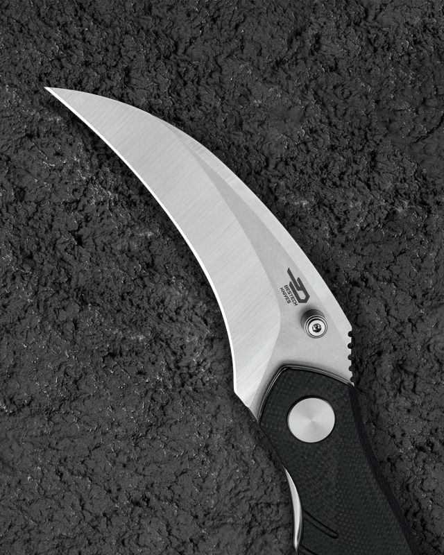 BESTECH Zatvárací nôž MANTIDAE LinerLock - black (BG60A)