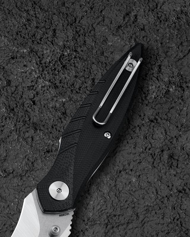 BESTECH Zatvárací nôž MANTIDAE LinerLock - black (BG60A)