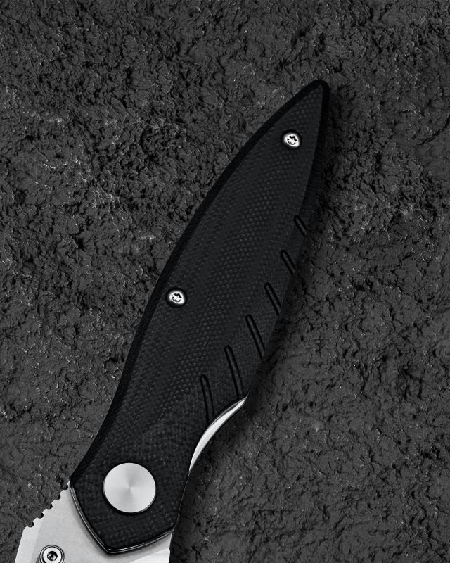 BESTECH Zatvárací nôž MANTIDAE LinerLock - black (BG60A)