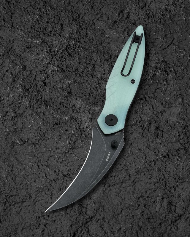 BESTECH Zatvárací nôž MANTIDAE LinerLock Black SW - jade (BG60C)