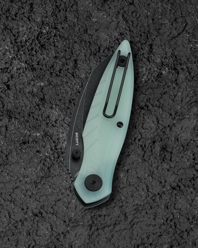 BESTECH Zatvárací nôž MANTIDAE LinerLock Black SW - jade (BG60C)