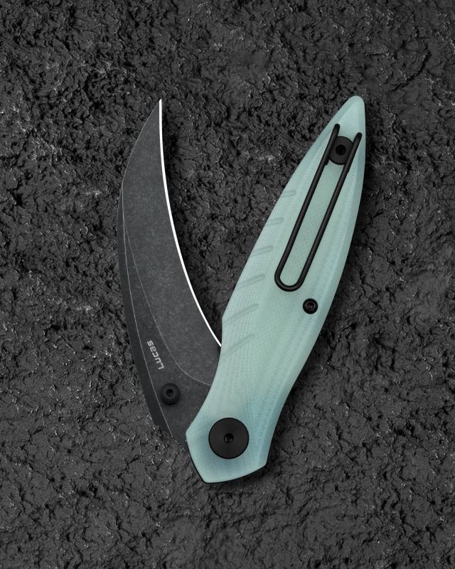 BESTECH Zatvárací nôž MANTIDAE LinerLock Black SW - jade (BG60C)