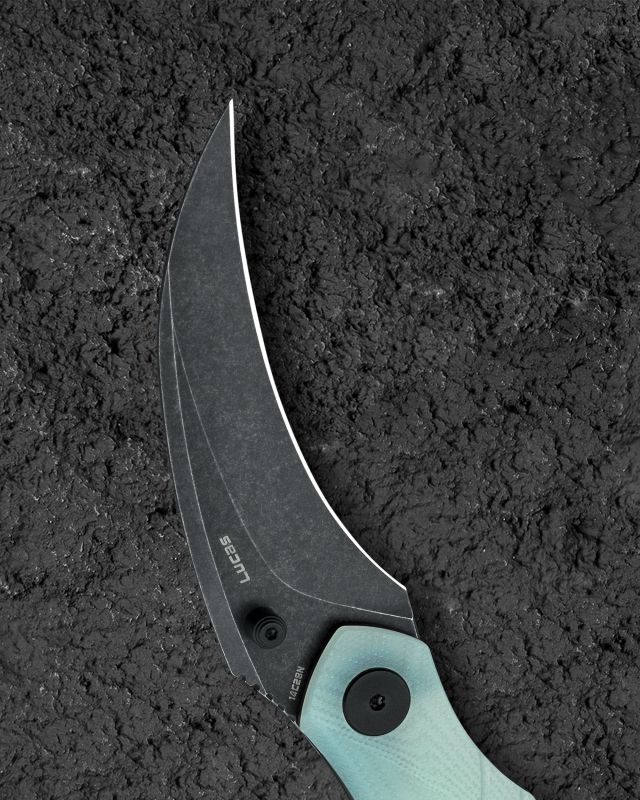 BESTECH Zatvárací nôž MANTIDAE LinerLock Black SW - jade (BG60C)