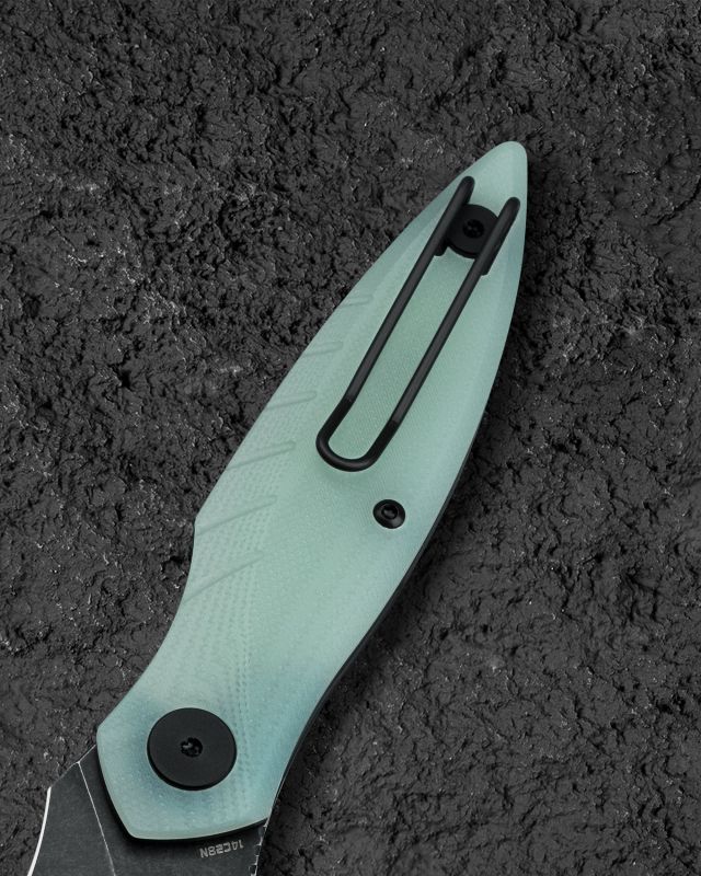 BESTECH Zatvárací nôž MANTIDAE LinerLock Black SW - jade (BG60C)