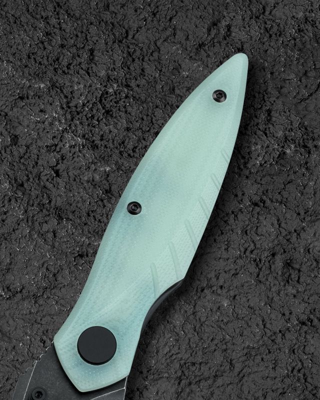 BESTECH Zatvárací nôž MANTIDAE LinerLock Black SW - jade (BG60C)