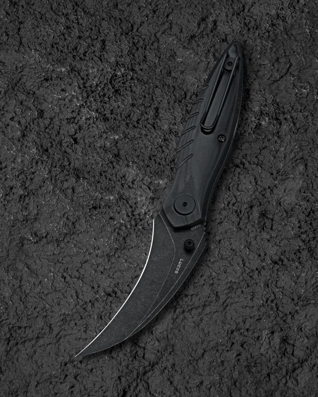 BESTECH Zatvárací nôž MANTIDAE LinerLock Black SW - black (BG60D)