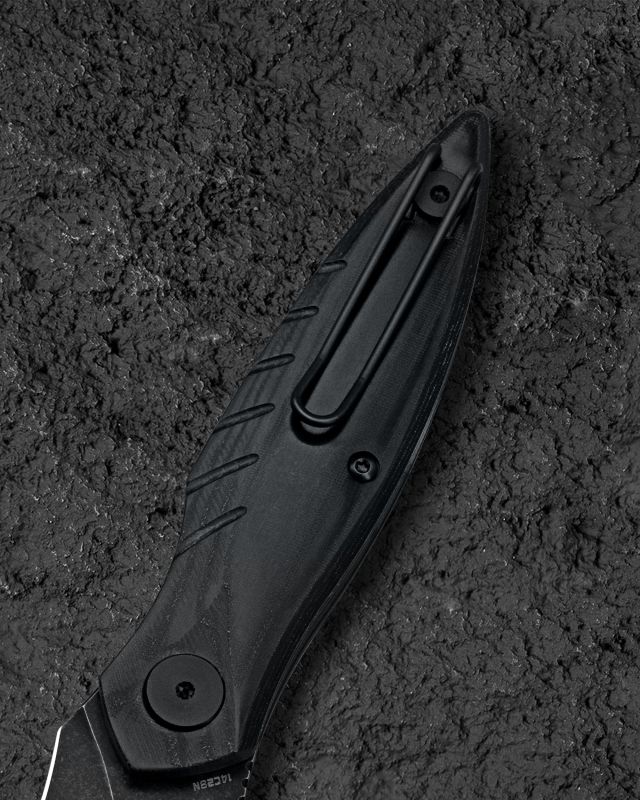 BESTECH Zatvárací nôž MANTIDAE LinerLock Black SW - black (BG60D)