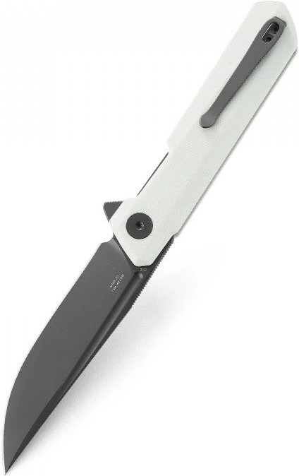 BESTECH Zatvárací nôž DUNDEE LinerLock Grey titanized - white (BMK01I)