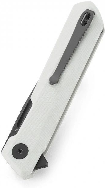 BESTECH Zatvárací nôž DUNDEE LinerLock Grey titanized - white (BMK01I)