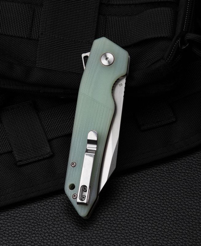 BESTECH Zatvárací nôž BARRACUDA LinerLock - transparent (BG15D-1)