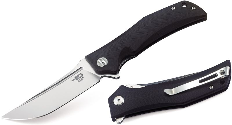 BESTECH Zatvárací nôž SCIMITAR LinerLock - black (BG05A-1)