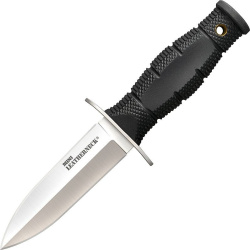 COLD STEEL Nôž s pevnou čepeľou MINI LEATHER NECK DOUBLE EDGE SPEAR POINT (39LSAC)