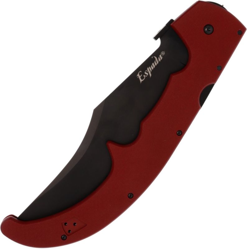 COLD STEEL Zatvárací nôž ESPADA XL G-10 AUS10A - ruby red (62MGC-RRBK)