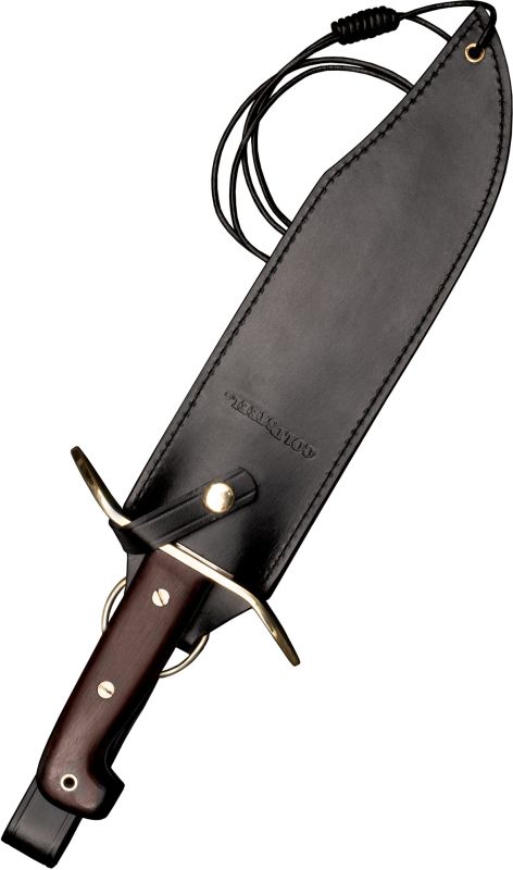 COLD STEEL Nôž s pevnou čepeľou WILD WEST BOWIE - rosewood (81B)